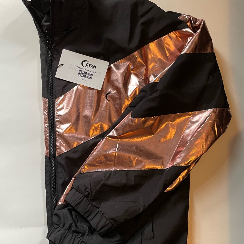 BNWT Pink Shine Block Jacket